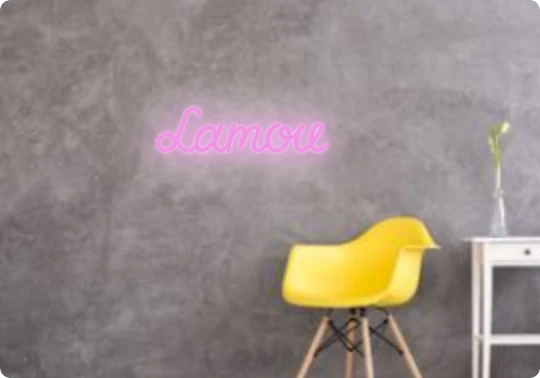 Custom text: Lamou