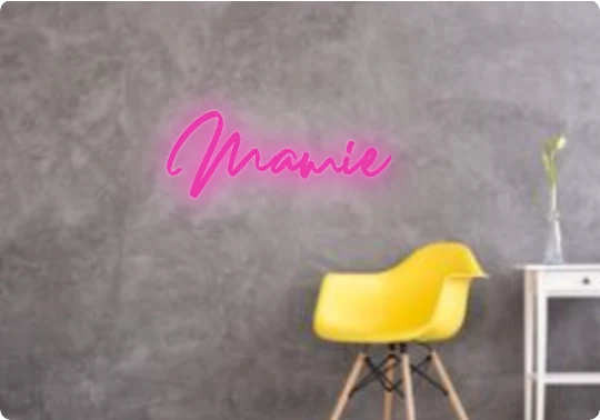 Custom text: Mamie