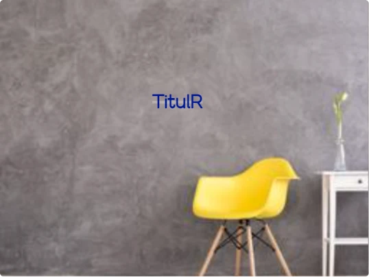 Custom text: TitulR