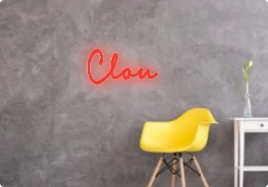 Custom text: Clou