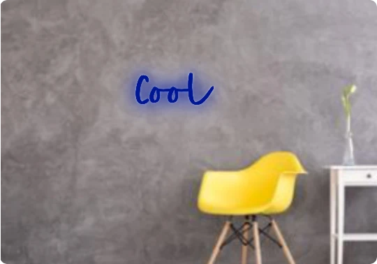 Custom text: Cool