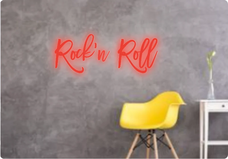 Custom text: Rock’n Roll