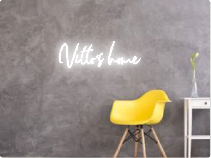 Custom text: Vitto's home
