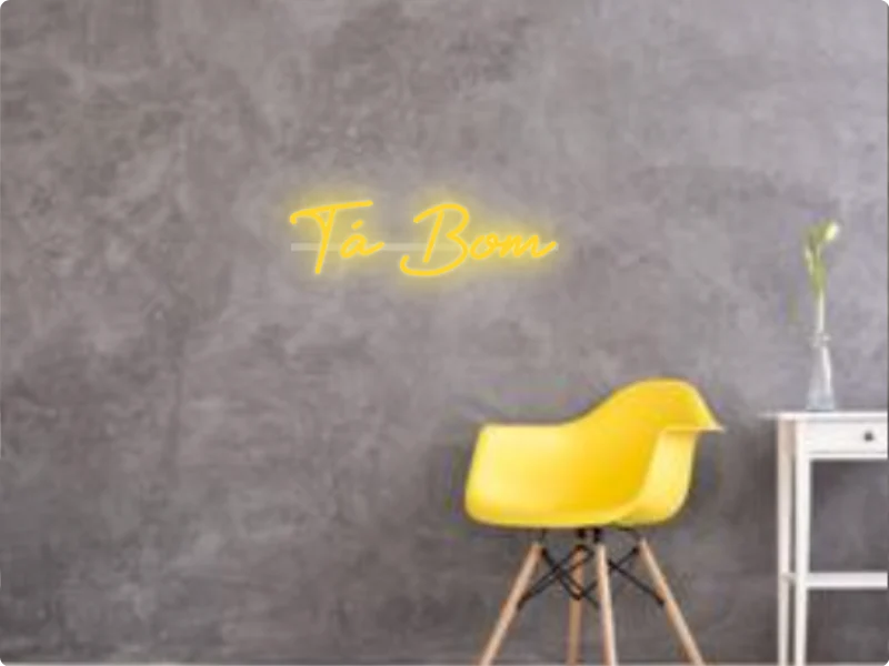 Custom text: Tá Bom