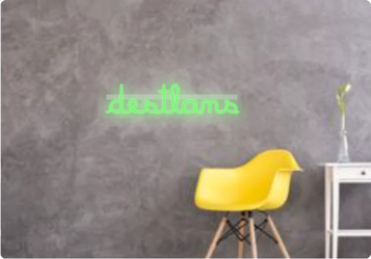 Custom text: destlans