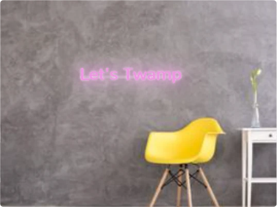 Custom text: Let's Twamp