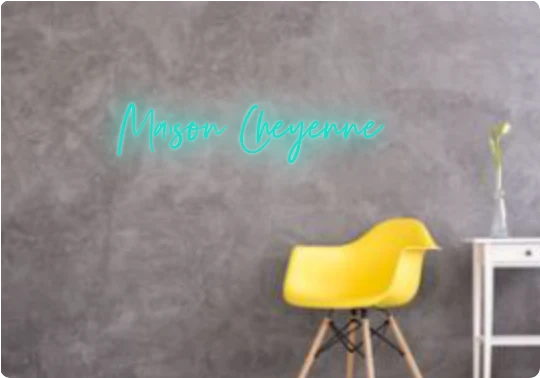 Custom text: Maison Cheyenne