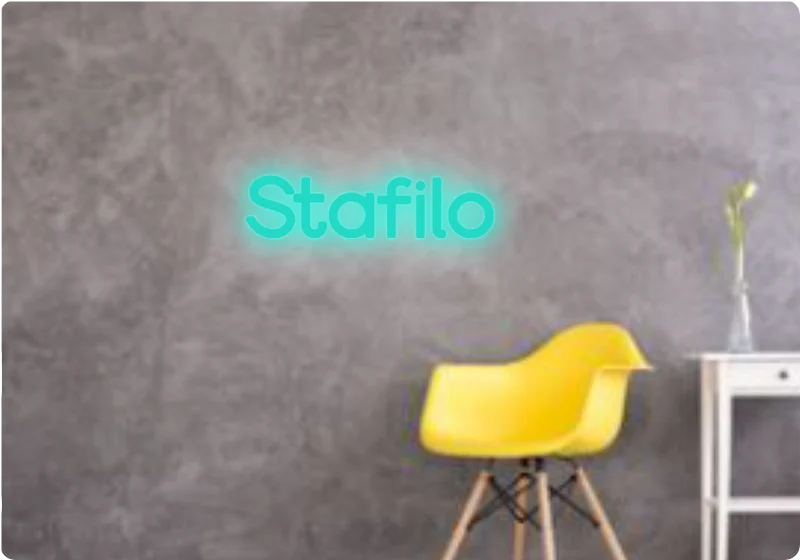 Custom text: Stafilo