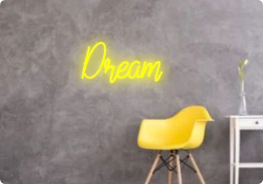 Custom text: Dream