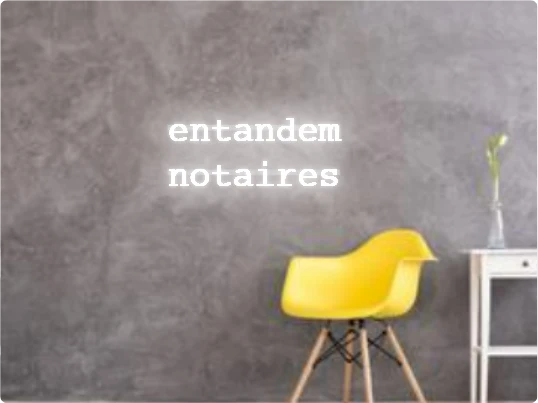 Custom text: entandem notaires