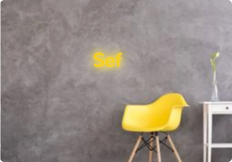 Custom text: Sef