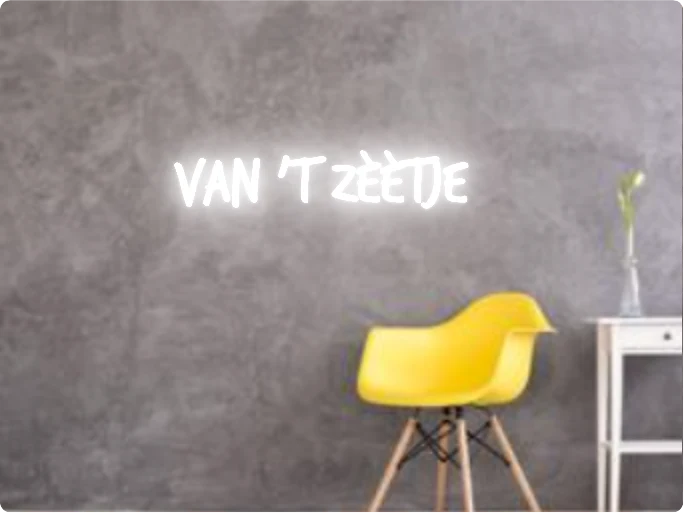 Custom text: van 't zèètje