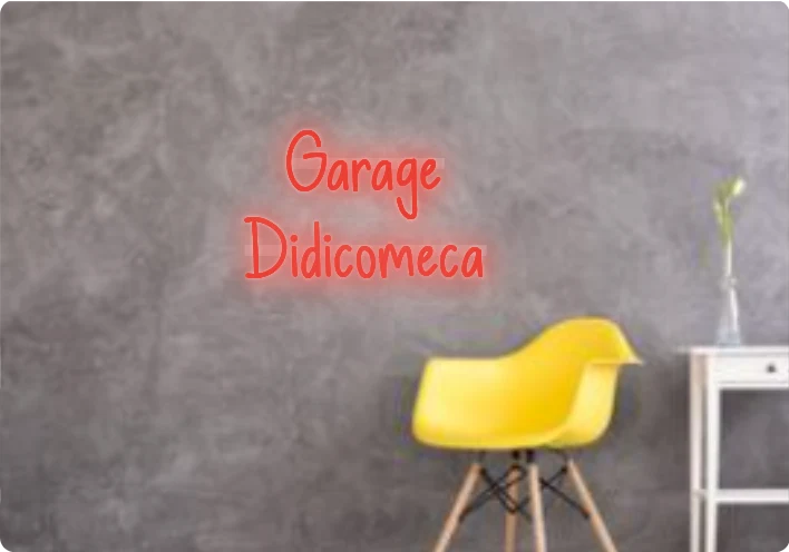 Custom text: Garage Didicomeca