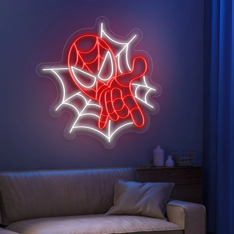 Vibrant Day of the Dead Neon Sign Festive Skeleton with Sombrero for Themed Events and Celebrations