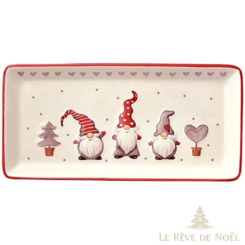 Assiette de fromage Noël