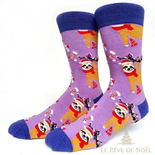 Chaussette de Noël drole