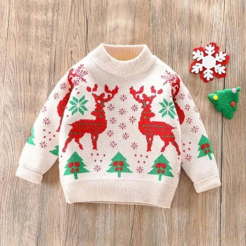 Pull de Noël enfant 8 ans