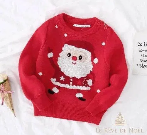 Pull de Noël enfant pas cher