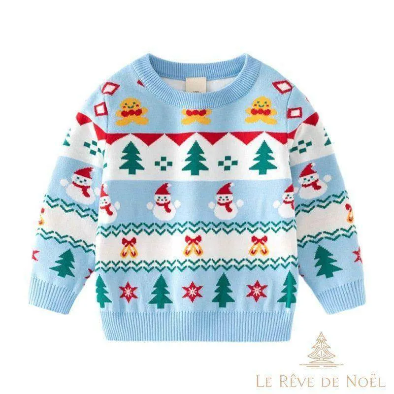 Beau pull de Noël enfant