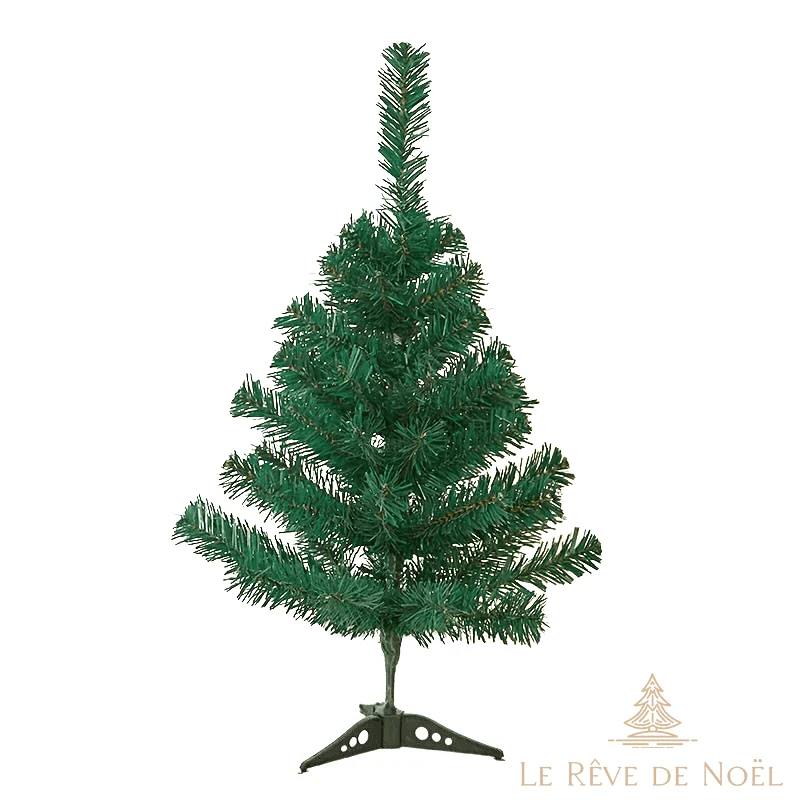 Petit sapin de Noël artificiel vert - 60 cm