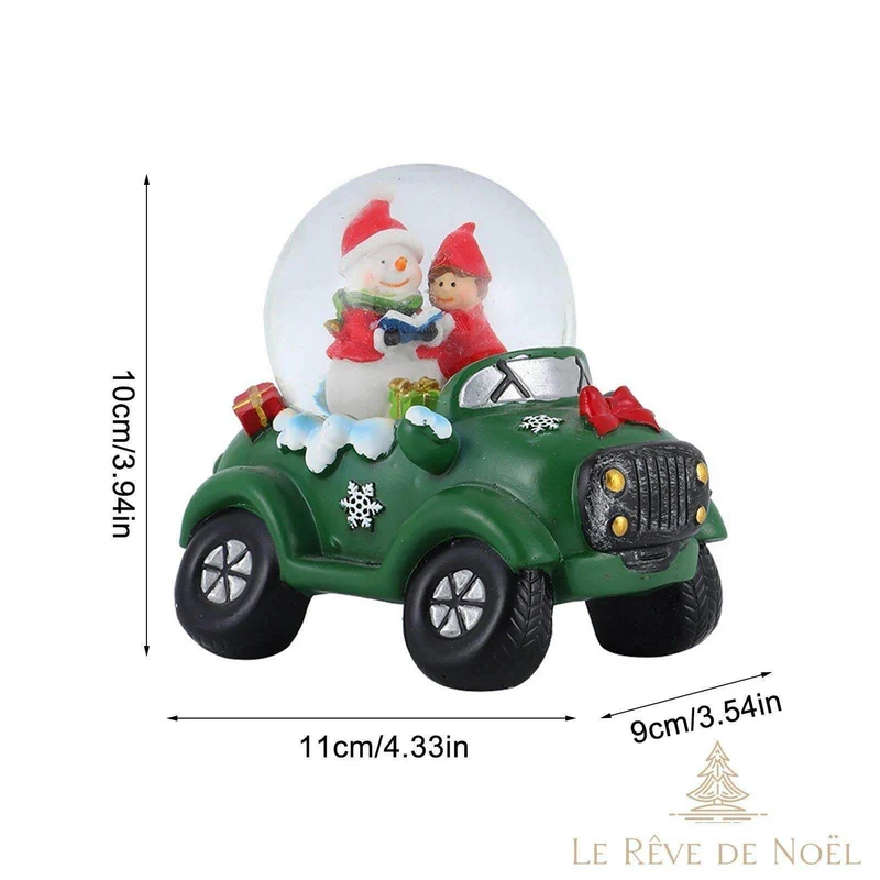 Boule à neige en verre