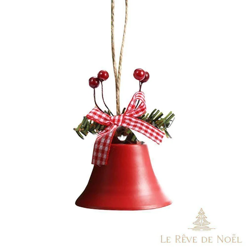 Cloche de Noël rouge