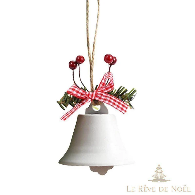 Cloche de Noël Blanche