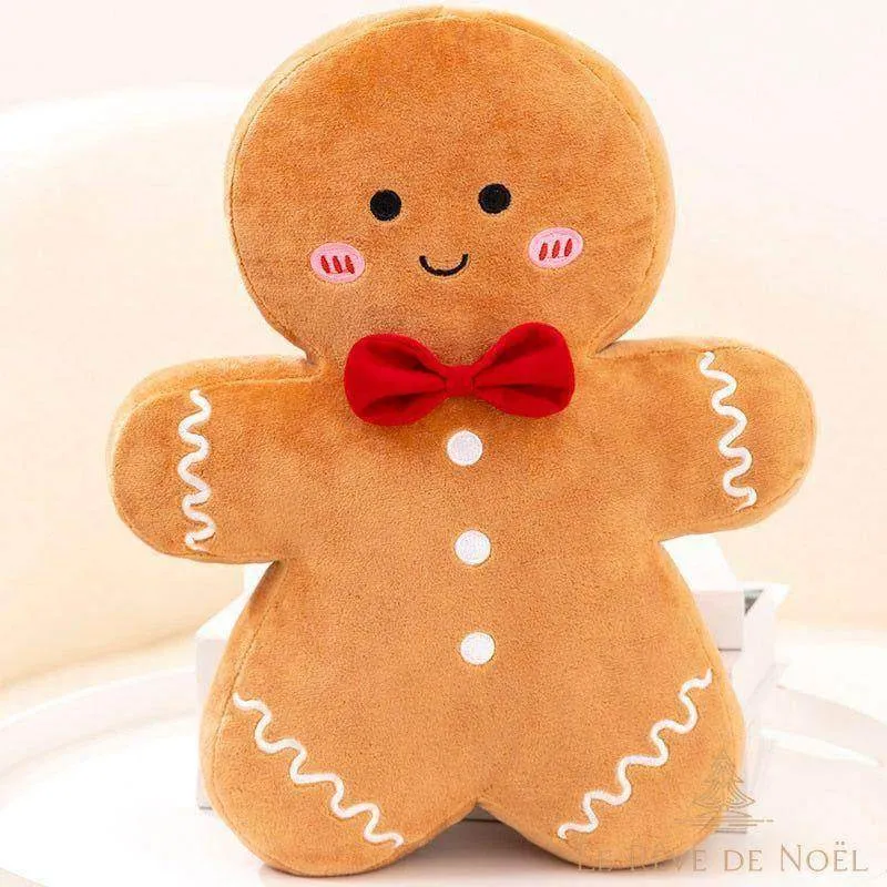 Peluche Bonhomme en pain d'épices de Noël