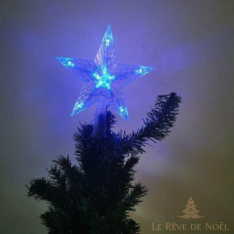 Cimier de sapin de Noël LED