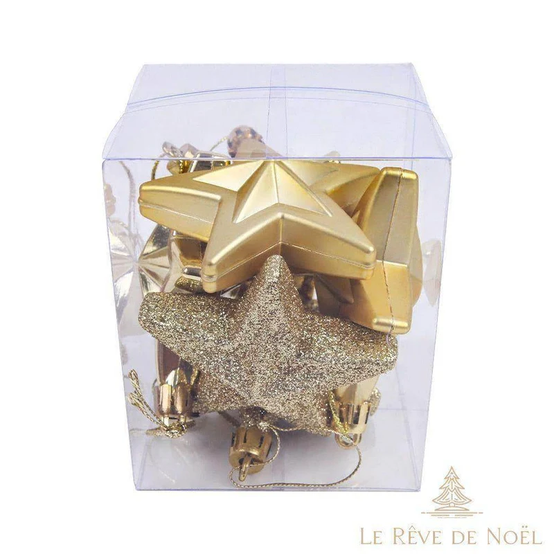Étoiles de noël Or / Doré