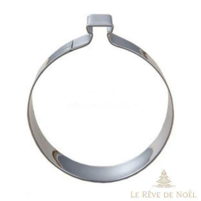 Emporte Pièce boule de noel 7 x 6 cm