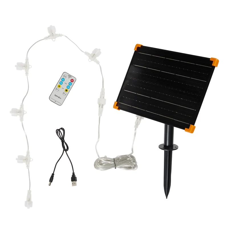Panneau Solaire pour Rennes Lumineux de 24V à LED Unicolores