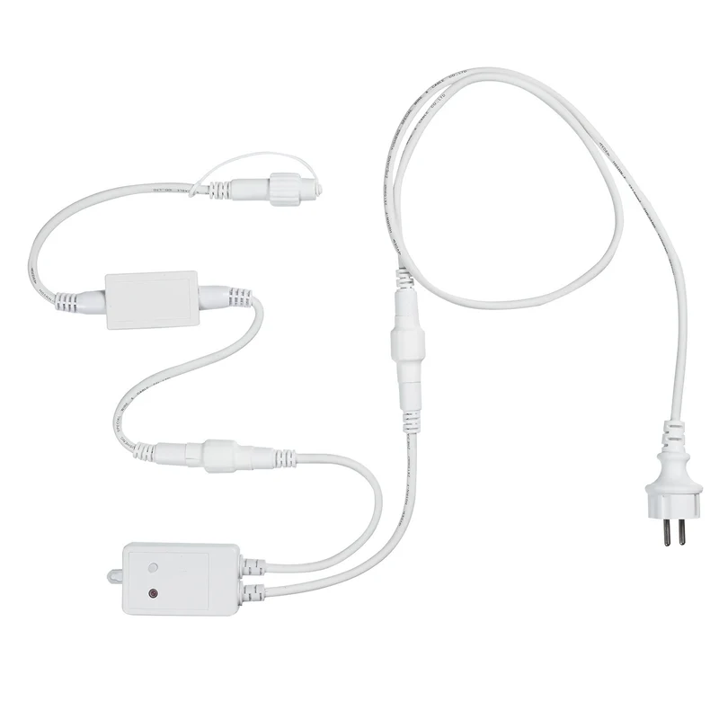 Prise Pro Connect Blanche avec Programmateur (Connecteur IP67)
