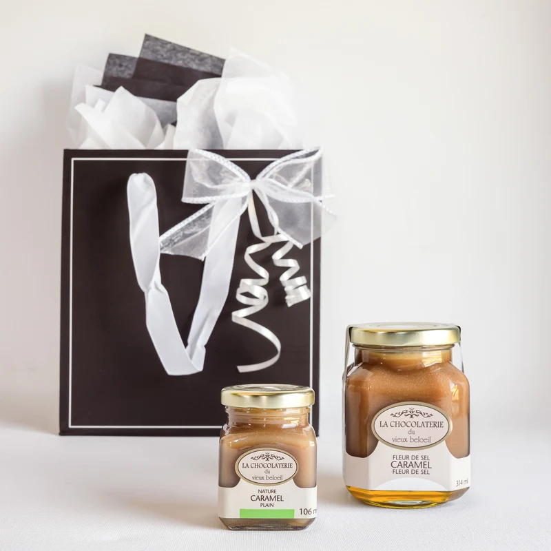 Duo caramels - Fleur de sel & nature