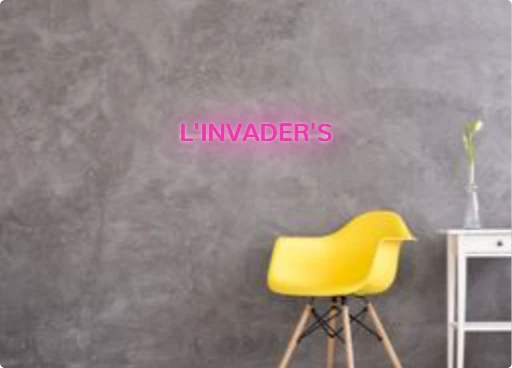 Custom text: L'INVADER'S