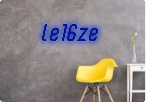 Custom text: le16ze