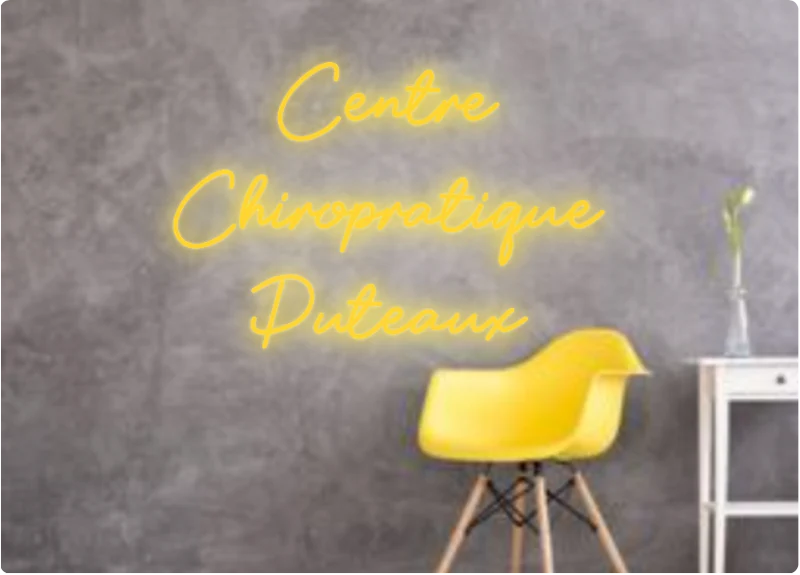 Custom text: Centre Chiropratique Puteaux
