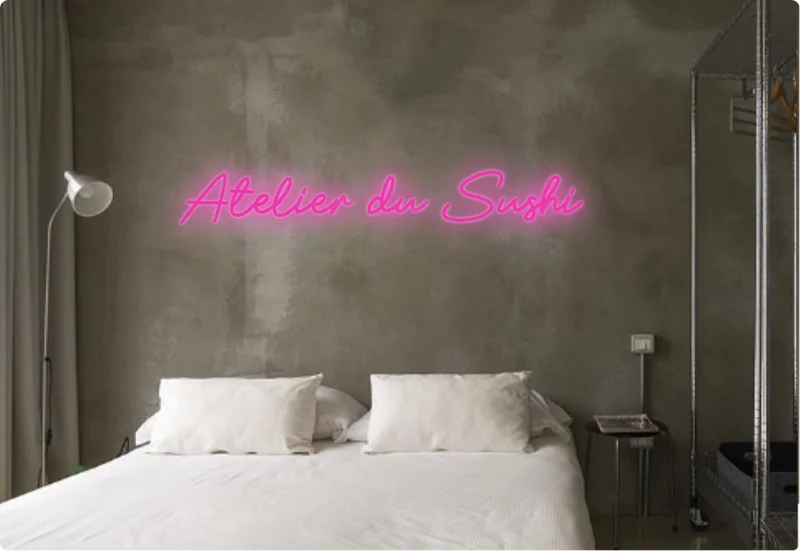 Custom text: Atelier du Sushi