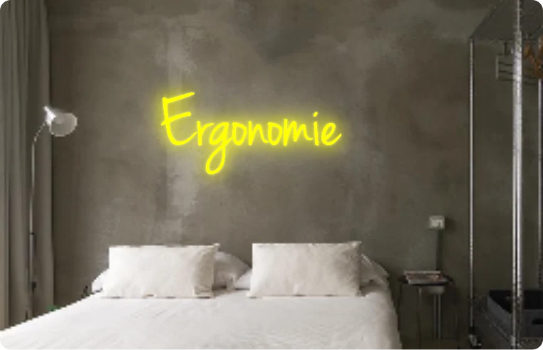Custom text: Ergonomie