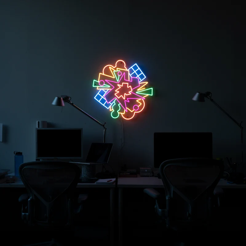 Checkmate by Wade and Leta - Signe en néon LED