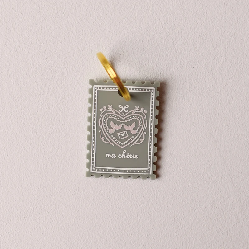 Porte-clés Saint Valentin Modele 2 Vert