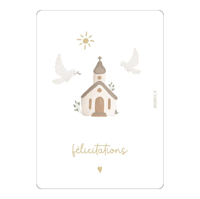 Carte Postale / Card "Jour béni"