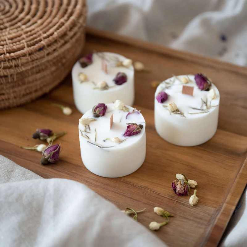 Trio bougies Jasmin