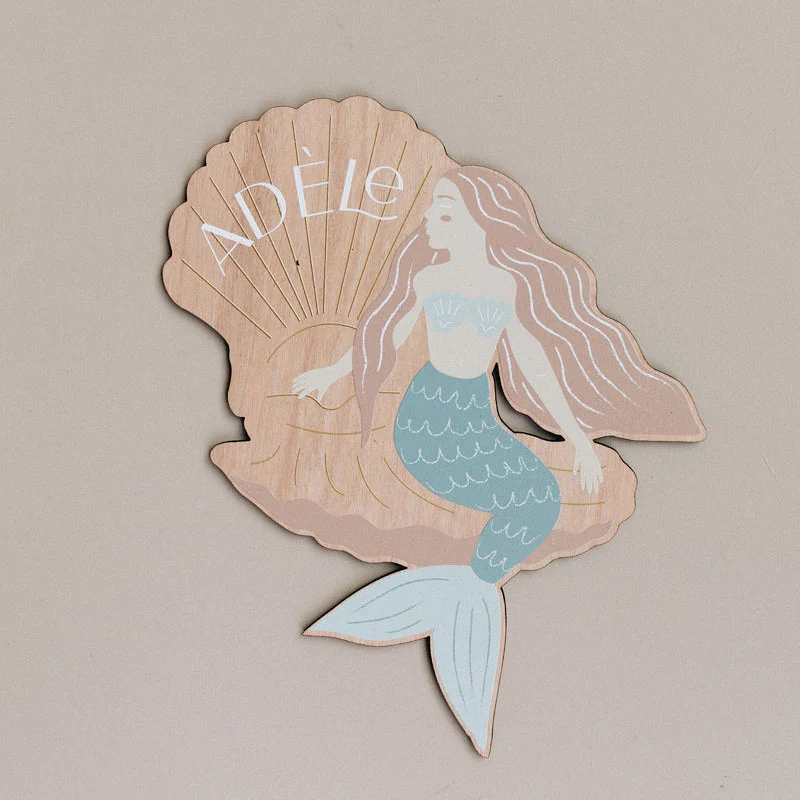 Décor mural "Océan" sirène