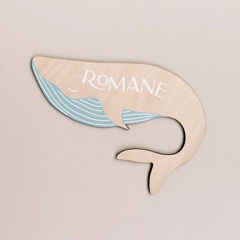 Décor mural "Océan" baleine