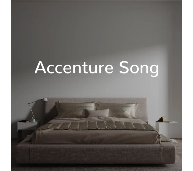 Custom text: Accenture Song