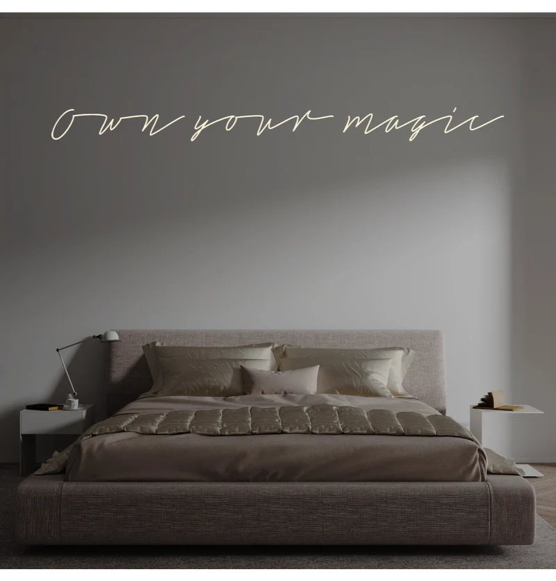 Custom text: Own your magic