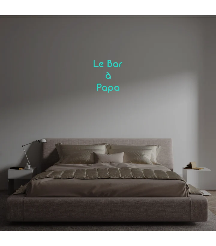 Custom text: Le Bar à Papa
