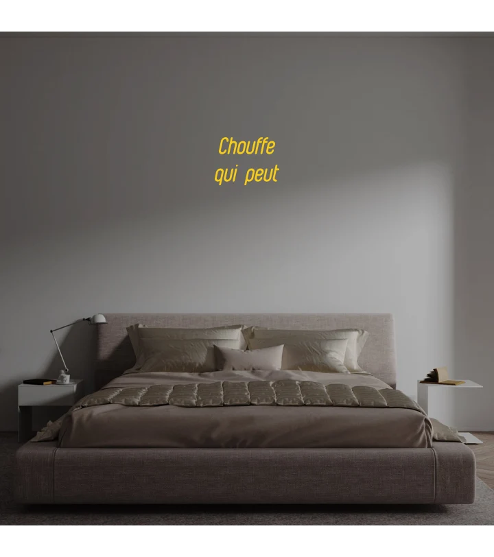 Custom text: Chouffe qui peut