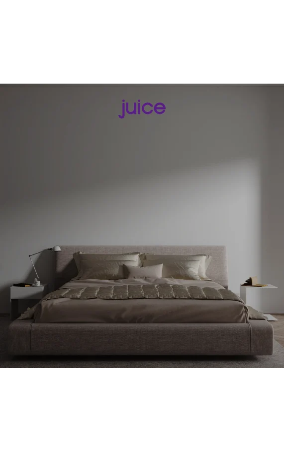 Custom text: juice